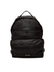 Guess Plecak HMASNC P5375 Czarny. Czarne plecaki męskie Guess, z aplikacjami, z materiału. Za 499.99 zł.