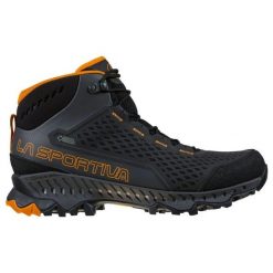 Buty turystyczne męskie La Sportiva Stream GTX. Szare buty trekkingowe męskie La Sportiva, bez zapięcia, trekkingowe. Za 881.99 zł.