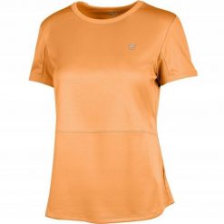 Koszulka tenisowa Fila T-Shirt Paloma. Brązowe t-shirty damskie Fila, xs, bez wzorów, z materiału, bez kołnierzyka. Za 229.99 zł.
