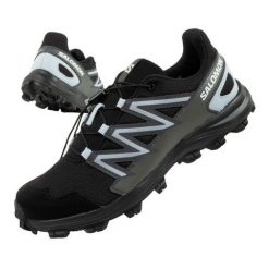 Buty do biegania Salomon Wattara 473839 czarne. Czarne obuwie do biegania damskie . Za 449.36 zł.