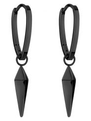 Liebeskind Kolczyki-kreole z zawieszkami rozmiar: onesize. Czarne kolczyki damskie Liebeskind, ze stali. Za 200.13 zł.