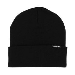 Czapka Converse czarna 10027532-A07. Czarne czapki męskie BABOLAT, bez wzorów, sportowe. Za 85.00 zł.