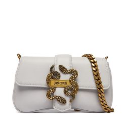 Torebka Just Cavalli. Szare torebki klasyczne damskie Just Cavalli, bez wzorów, bez dodatków. Za 729.99 zł.