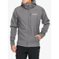 Kurtka softshell męska Columbia Cascade Ridge III Softshell. Szare kurtki męskie Columbia, m, bez wzorów, z softshellu, sportowe, bez kaptura. Za 450.99 zł.