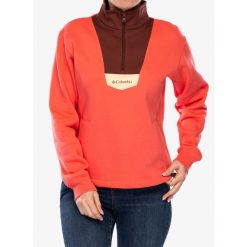 Bluza z zamkiem damska Columbia Lodge Quarter Zip. Czerwone bluzy bez kaptura damskie Columbia, xl. Za 193.99 zł.