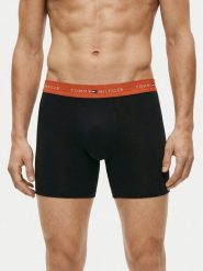 Tommy Hilfiger Komplet bokserek UM0UM03874 Czarny. Czarne bokserki męskie Tommy Hilfiger, bez wzorów, z bawełny. Za 169.99 zł.