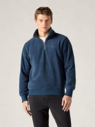 Levi's Bluza w kolorze granatowym rozmiar: XXL. Niebieskie bluzy bez kaptura męskie Levi's, s, z bawełny. Za 151.77 zł.