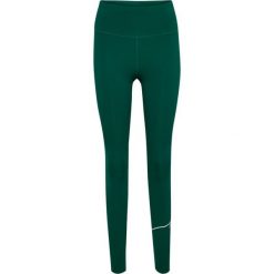 Legginsy damskie Hummel hmlCOURT. Zielone legginsy damskie HUMMEL, bez wzorów. W wyprzedaży za 216.50 zł.