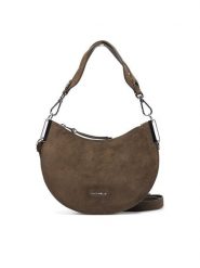 Coccinelle Torebka QKG Coccinellesunup Suede E1 QKG 13 03 01 Khaki. Brązowe torebki klasyczne damskie Coccinelle, bez wzorów, ze skóry, bez dodatków. Za 1,399.00 zł.