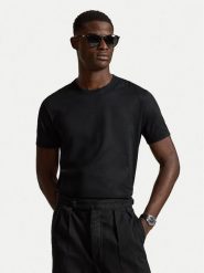 Polo Ralph Lauren T-Shirt 710B27503008 Czarny Regular Fit. Czarne koszulki polo męskie Polo Ralph Lauren, m, bez wzorów, z bawełny, bez ramiączek. Za 466.99 zł.