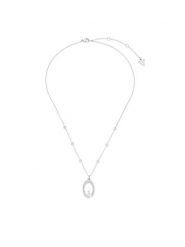 Guess Naszyjnik JUBN06 340JW Srebrny. Szare naszyjniki damskie Guess, srebrne. Za 349.99 zł.