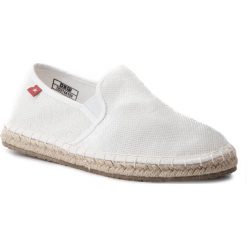 Espadryle BIG STAR - DD274A159 White Mat. Białe espadryle damskie Big Star, bez wzorów, z materiału, bez obcasa, na płaskiej podeszwie. W wyprzedaży za 89.00 zł.