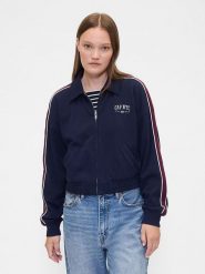 GAP Bluza w kolorze granatowym rozmiar: S. Niebieskie bluzy bez kaptura damskie GAP, s. Za 180.06 zł.