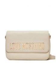 LOVE MOSCHINO Torebka JC4023PP1MKD0110 Écru. Torebki klasyczne damskie Love Moschino, bez wzorów, ze skóry, bez dodatków. Za 489.99 zł.