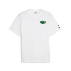 Koszulka Sportowa Męska Puma Team For The Fanbase Graphic. Białe t-shirty sportowe męskie Puma, m, bez ramiączek. Za 187.00 zł.
