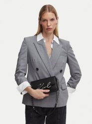 KARL LAGERFELD Torebka B3W30013 Czarny. Czarne torebki klasyczne damskie Karl Lagerfeld, bez wzorów, ze skóry, bez dodatków. Za 1,099.00 zł.