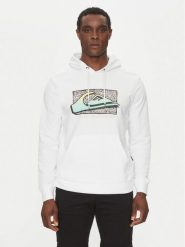Quiksilver Bluza EQYFT05094 Biały Regular Fit. Białe bluzy bez kaptura męskie Quiksilver, m, z bawełny. Za 159.99 zł.