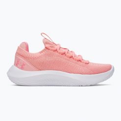 Buty treningowe damskie Under Armour Dynamic 2 posh pink/white/bittersweet pink. Czerwone obuwie treningowe damskie Under Armour, na fitness i siłownię. Za 449.99 zł.