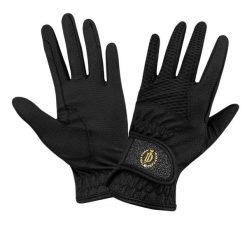 Rękawiczki do jazdy konnej damskie JD ATTACK Regin. Czarne rękawiczki damskie JD ATTACK, bez wzorów. Za 109.00 zł.