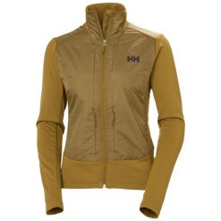 Damska kurtka puchowa Helly Hansen Versalite Hybrid. Brązowe kurtki damskie Helly Hansen, bez wzorów, z polaru, bez kaptura. Za 506.50 zł.