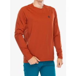 Bluza męska Black Diamond Alpenglow Crew. Brązowe bluzy bez kaptura męskie Black Diamond, m. Za 198.99 zł.