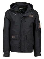Geographical Norway Kurtka przejściowa "Bakirou" w kolorze czarnym rozmiar: M. Czarne kurtki męskie Geographical Norway, m, bez wzorów, bez kaptura. Za 173.99 zł.