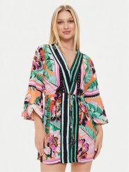 Maaji Sukienka letnia Joyous PT2158CPO003 Kolorowy Regular Fit. Sukienki damskie Maaji, na lato, m, bez wzorów, z wiskozy, bez kołnierzyka, bez ramiączek. Za 279.99 zł.