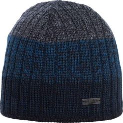 Czapka Eisglut Griffina Merino. Niebieskie czapki męskie EISGLUT, bez wzorów, z dzianiny, eleganckie. Za 193.00 zł.