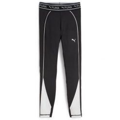 Legginsy Puma Fit Train Strong 78 Tight, Kobiety. Czarne legginsy damskie Puma, xl, bez wzorów, z materiału, na fitness i siłownię. Za 315.00 zł.
