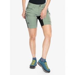 Spodenki damskie Didriksons Tucana Shorts. Zielone szorty damskie Didriksons, bez wzorów, sportowe. Za 251.99 zł.