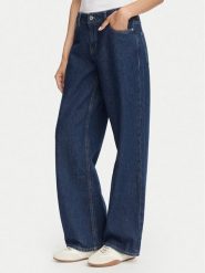 HUGO Jeansy Gamala_B 50573178 Granatowy Baggy Fit. Niebieskie jeansy damskie Hugo. Za 349.99 zł.
