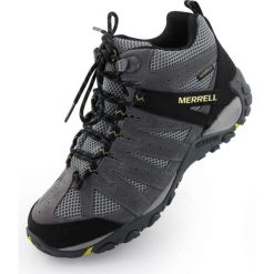 Męskie buty trekkingowe Merrell Men Accentor 2 Vent Mid Wp Turbulence Grey. Szare buty trekkingowe męskie MERRELL, bez zapięcia, trekkingowe. Za 678.99 zł.