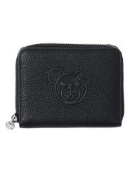 TATUUM Skórzany portfel w kolorze czarnym - 13 x 8 cm rozmiar: onesize. Czarne portfele damskie Tatuum, bez wzorów, z materiału. Za 135.17 zł.