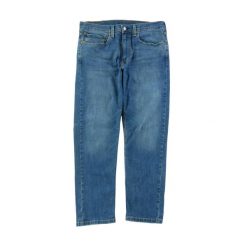 Second life - Levi Strauss spodnie męskie 502 regular tapered - Jak nowy. Niebieskie spodnie materiałowe męskie Levi's, bez wzorów, z jeansu, klasyczne. Za 127.76 zł.