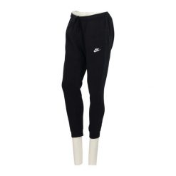 Second life - Spodnie dresowe męskie Swoosh haftowane czarne - Stan bardzo dobry. Czarne spodnie sportowe męskie Nike, z dresówki. Za 143.46 zł.