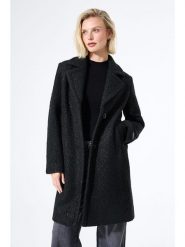 Garcia Płaszcz przejściowy w kolorze czarnym rozmiar: XL. Czarne płaszcze damskie Garcia, xl, bez wzorów. Za 404.65 zł.