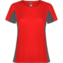 Damska Koszulka Sportowa Z Krótkim Rękawem Shanghai. Niebieskie bluzki sportowe damskie ROLY, s, bez wzorów, bez ramiączek. Za 34.99 zł.