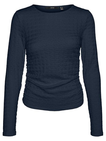 Vero Moda Bluzka w kolorze czarnym rozmiar: XL. Czarne bluzki damskie Vero Moda, xl, bez wzorów, bez kołnierzyka, bez ramiączek. Za 43.47 zł.