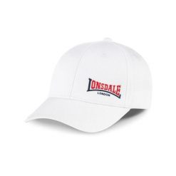 Czapka z daszkiem Lonsdale Enville. Białe czapki męskie Lonsdale, bez wzorów. Za 148.50 zł.