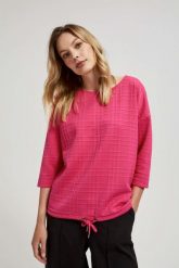 Bluza z rękawami 3/4. Bluzy bez kaptura damskie MOODO, l, z elastanu. W wyprzedaży za 49.99 zł.