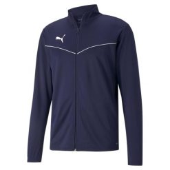 Bluza męska Puma teamRISE Training Poly Jacket granatowa. Białe bluzy bez kaptura męskie Puma, l. Za 149.00 zł.