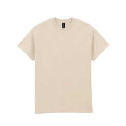 Ultra Bawełniana Koszulka Unisex Dla Dorosłych. Brązowe bluzki damskie Gildan, xl, bez wzorów, z bawełny, bez kołnierzyka. Za 61.99 zł.