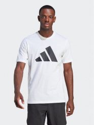 Adidas T-Shirt Train Essentials Feelready Logo Training IM4373 Biały Regular Fit. Białe t-shirty męskie Adidas, m, bez wzorów, z bawełny, bez kołnierzyka. Za 99.99 zł.