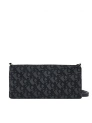 Calvin Klein Jeans Torebka Logo Jacquard Sophie Top Zip LV04K3183G Czarny. Czarne torebki klasyczne damskie Calvin Klein Jeans, bez wzorów, z jeansu, wizytowe, bez kołnierzyka, bez ramiączek. Za 159.99 zł.