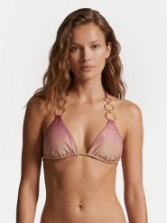 Guess Góra od bikini E6GJ11 KF600 Różowy. Czerwone bikini damskie Guess, z aplikacjami. Za 329.99 zł.