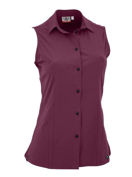 Maul Sport Top funkcyjny "Julchen" w kolorze ciemnofioletowym rozmiar: 40. Różowe topy damskie Maul Sport, bez wzorów, z materiału, bez kołnierzyka. Za 204.95 zł.