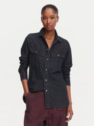 G-Star Raw Koszula D30440 E356 Granatowy Regular Fit. Niebieskie koszule damskie G-Star Raw, l, bez wzorów, z bawełny, retro, bez kołnierzyka, bez ramiączek. Za 389.99 zł.