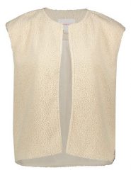 ONLY Kamizelka w kolorze kremowym rozmiar: L. Brązowe kamizelki damskie Only, l, z materiału. Za 113.99 zł.