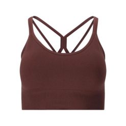 Biustonosz dla kobiet Athlecia Foan V3. Brązowe biustonosze sportowe damskie Athlecia, bez wzorów. Za 163.00 zł.