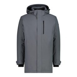 Parka softshell CMP. Szare parki męskie CMP, bez wzorów, z softshellu. Za 749.25 zł.